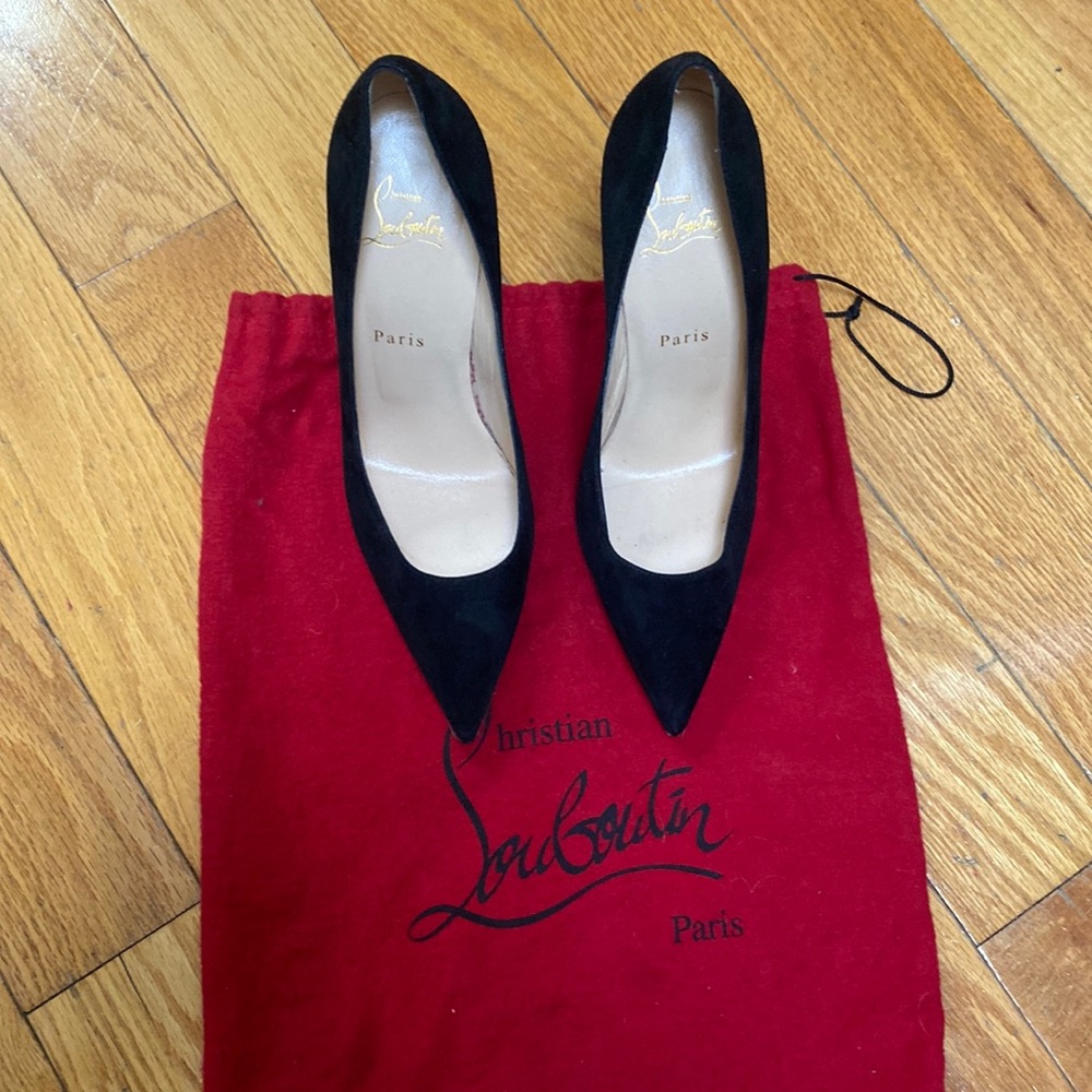 Christian Louboutin Suede Pumps